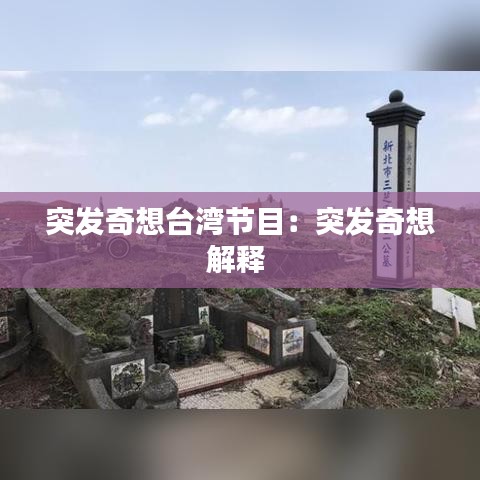 突發(fā)奇想臺(tái)灣節(jié)目：突發(fā)奇想解釋 