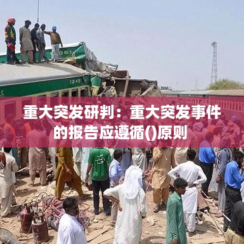 重大突發(fā)研判：重大突發(fā)事件的報告應遵循()原則 