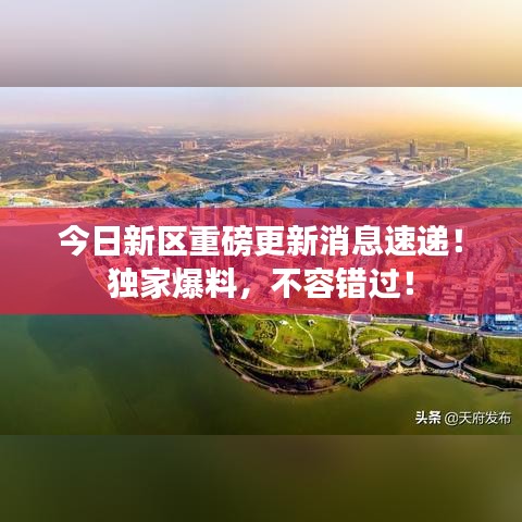 今日新區(qū)重磅更新消息速遞！獨(dú)家爆料，不容錯過！