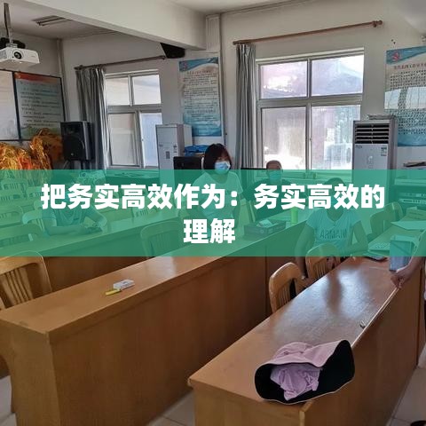 把務(wù)實(shí)高效作為：務(wù)實(shí)高效的理解 