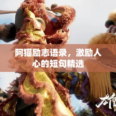 阿貓勵志語錄，激勵人心的短句精選