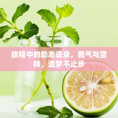 旅程中的勵(lì)志語錄，勇氣與堅(jiān)持，追夢不止步