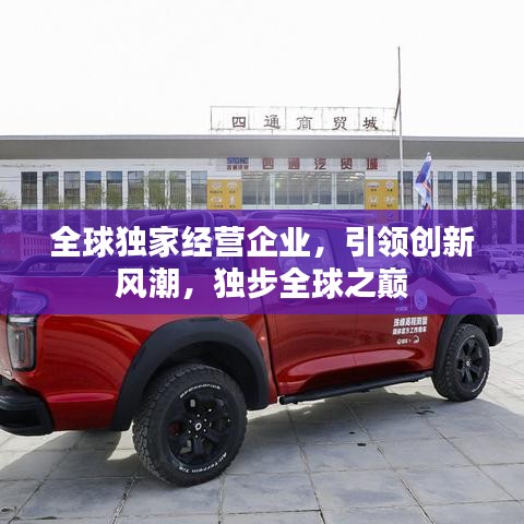 全球獨家經(jīng)營企業(yè)，引領創(chuàng)新風潮，獨步全球之巔