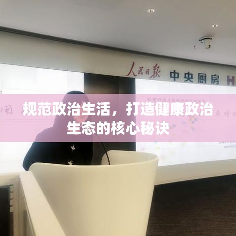 規(guī)范政治生活，打造健康政治生態(tài)的核心秘訣