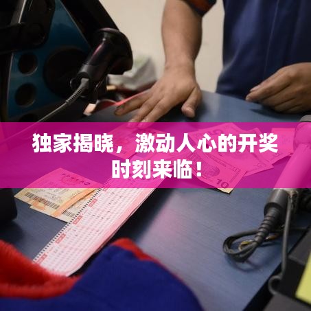獨(dú)家揭曉，激動(dòng)人心的開獎(jiǎng)時(shí)刻來臨！