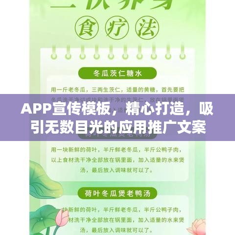 APP宣傳模板，精心打造，吸引無數(shù)目光的應用推廣文案