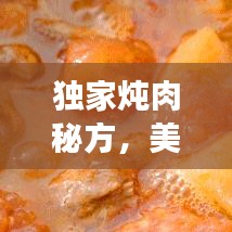 獨(dú)家燉肉秘方，美味健康雙全